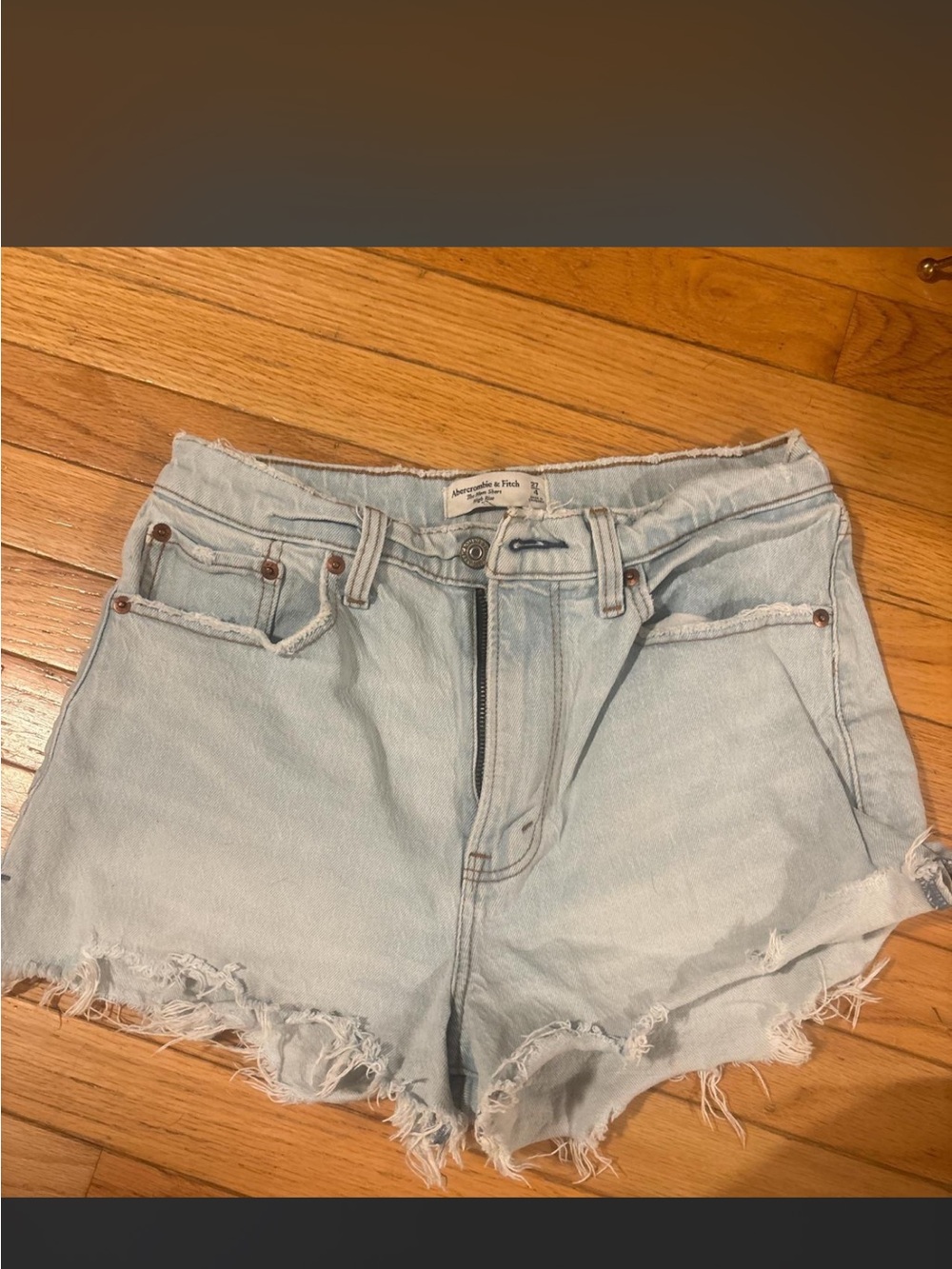 abercrombie and fitch jean short